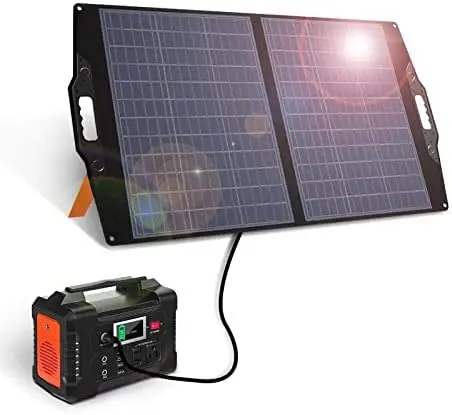 Solar Panel Charger, Foldable Solar Panel Kit with 20-28v DC Port for Power Stations Jackery/Rockpals/Flashfish, Solar Generator
Solar Panel Charger, Foldable Solar Panel Kit with 20-28v DC Port for Power Stations Jackery/Rockpals/Flashfish, Solar Generator