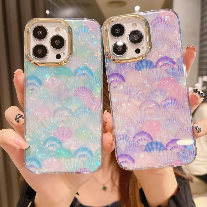 Fish Scale Pattern Style Mobile Phone Cases for Iphone 13/13pro/14/14pro Pretty Cover for Apple Mobile Phone Accessories
Fish Scale Pattern Style Mobile Phone Cases for Iphone 13/13pro/14/14pro Pretty Cover for Apple Mobile Phone Accessories