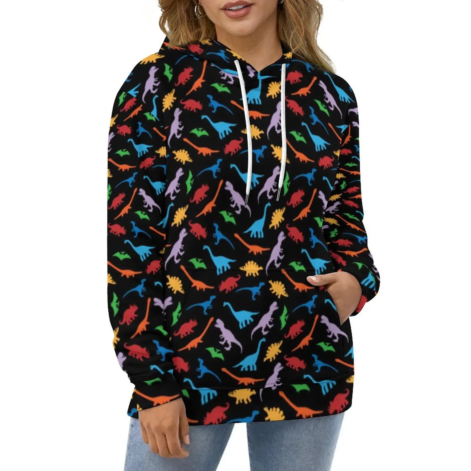 Colorful Dinosaur Hoodies Unisex Cute Animal Print Harajuku Casual Pullover Hoodie Long Sleeve Kawaii Design Hooded Sweatshirts
Colorful Dinosaur Hoodies Unisex Cute Animal Print Harajuku Casual Pullover Hoodie Long Sleeve Kawaii Design Hooded Sweatshirts