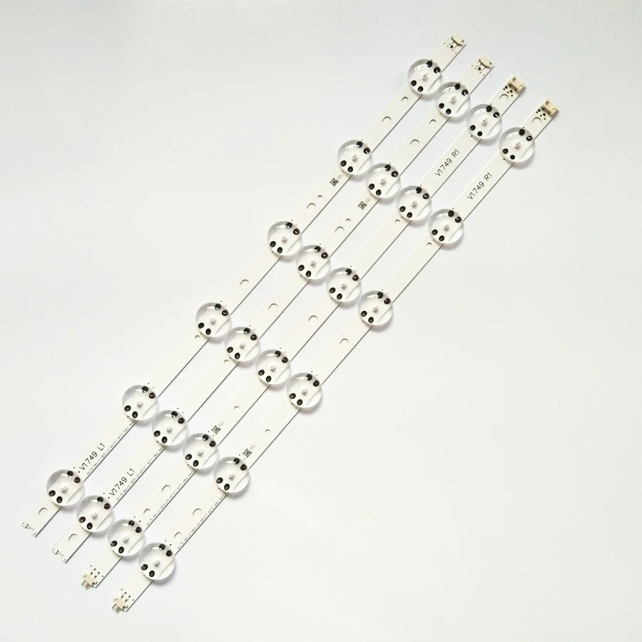 Светодиодная лента для подсветки (4) для LG 49UV340C 49LJ614V 49UJ6525 49UJ6585 49UJ6565 49UJ651V 49UJ670V 49UJ701V V17 49 R1 L1 ART3 2862 2863
Светодиодная лента для подсветки (4) для LG 49UV340C 49LJ614V 49UJ6525 49UJ6585 49UJ6565 49UJ651V 49UJ670V 49UJ701V V17 49 R1 L1 ART3 2862 2863