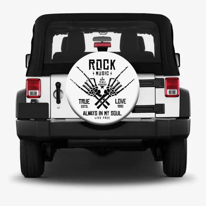 Spare Tire Cover, Rock Skull Hand Tire Cover, Custom Tire Cover, Suv Motorhome Tire Guard, Car Back Decor, No Camera Hole
Spare Tire Cover, Rock Skull Hand Tire Cover, Custom Tire Cover, Suv Motorhome Tire Guard, Car Back Decor, No Camera Hole