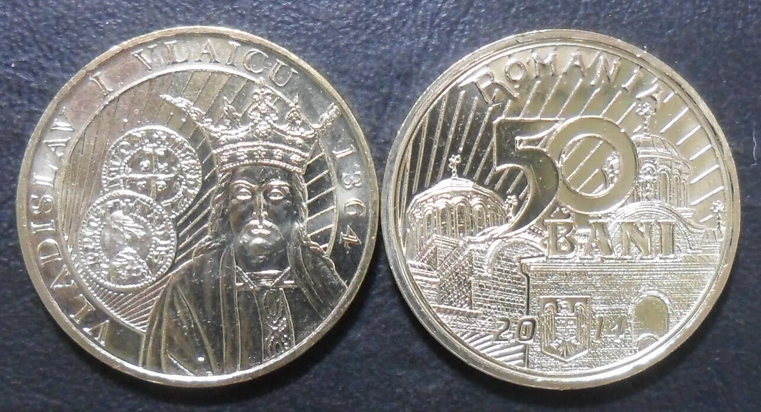 Румыния 2014 Vladisav I 50 Bani памятная монета
Румыния 2014 Vladisav I 50 Bani памятная монета