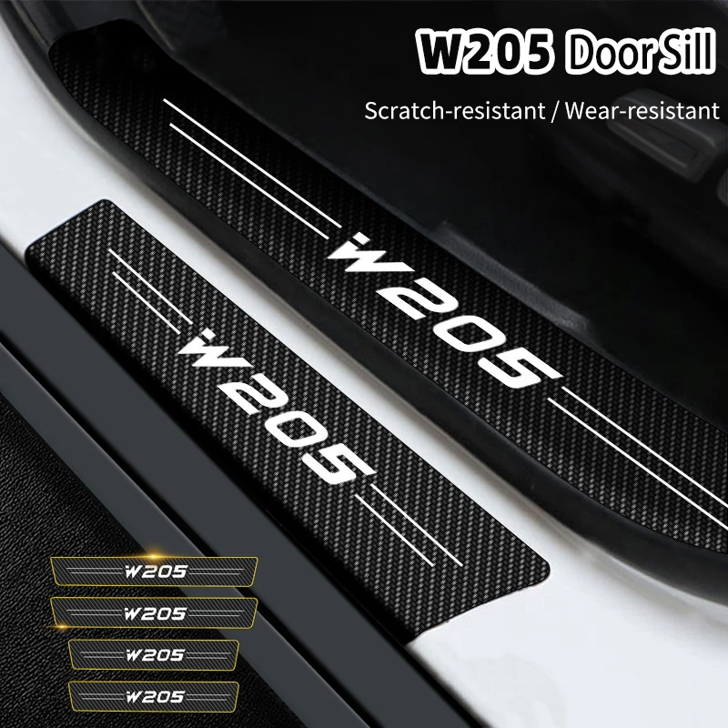 4Pcs Car Stickers Anti Scratch Door Sill Protector For Mercedes Benz W205 Car Threshold Protection Carbon Fiber Stylin
4Pcs Car Stickers Anti Scratch Door Sill Protector For Mercedes Benz W205 Car Threshold Protection Carbon Fiber Stylin