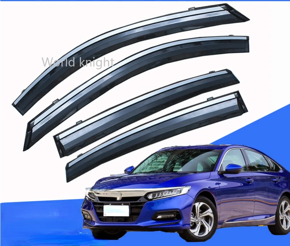 Car Door Window Deflector Visor Rain Vent Shade Black Chrom Trim For Honda Accord 10th 2018 2019
Car Door Window Deflector Visor Rain Vent Shade Black Chrom Trim For Honda Accord 10th 2018 2019