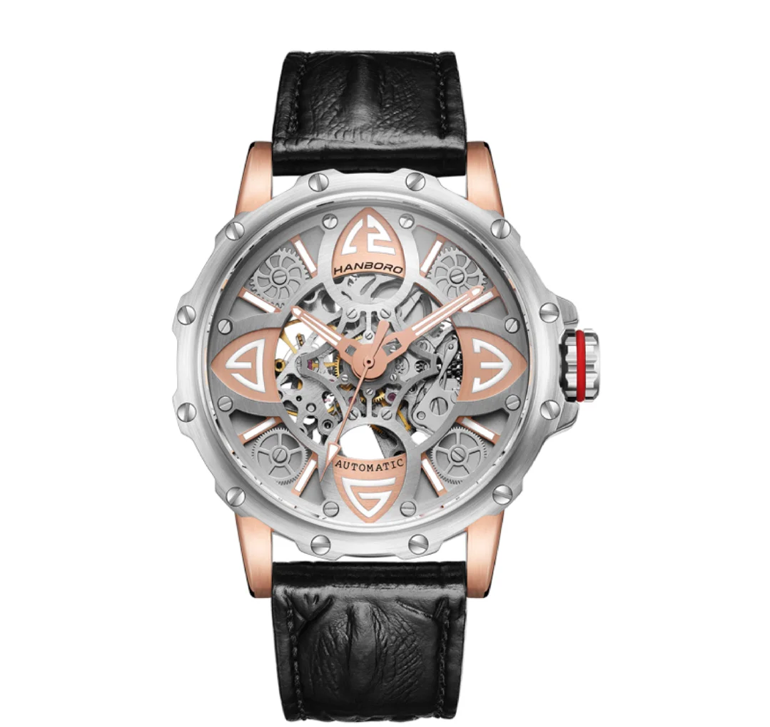 2022 hanboro top brand business Watch for men fully automatic large dial mechanical watch Man limited edition Clock reloj hombre
2022 hanboro top brand business Watch for men fully automatic large dial mechanical watch Man limited edition Clock reloj hombre
