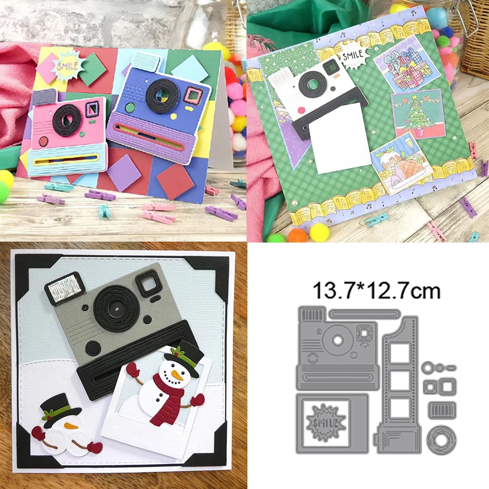 Camera Roll Photo Frame Set Metal Cutting Dies Decoration DIY Scrapbooking Craft Stencils Embossing New Arrival 2022
Camera Roll Photo Frame Set Metal Cutting Dies Decoration DIY Scrapbooking Craft Stencils Embossing New Arrival 2022