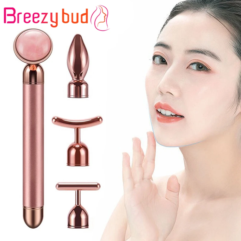 4 In 1 Face Lift Instrument Jade Facial Beauty Massage Device V-face Slimming Anti Wrinkle Beauty Stick Home Use Skin Care Tool
4 In 1 Face Lift Instrument Jade Facial Beauty Massage Device V-face Slimming Anti Wrinkle Beauty Stick Home Use Skin Care Tool