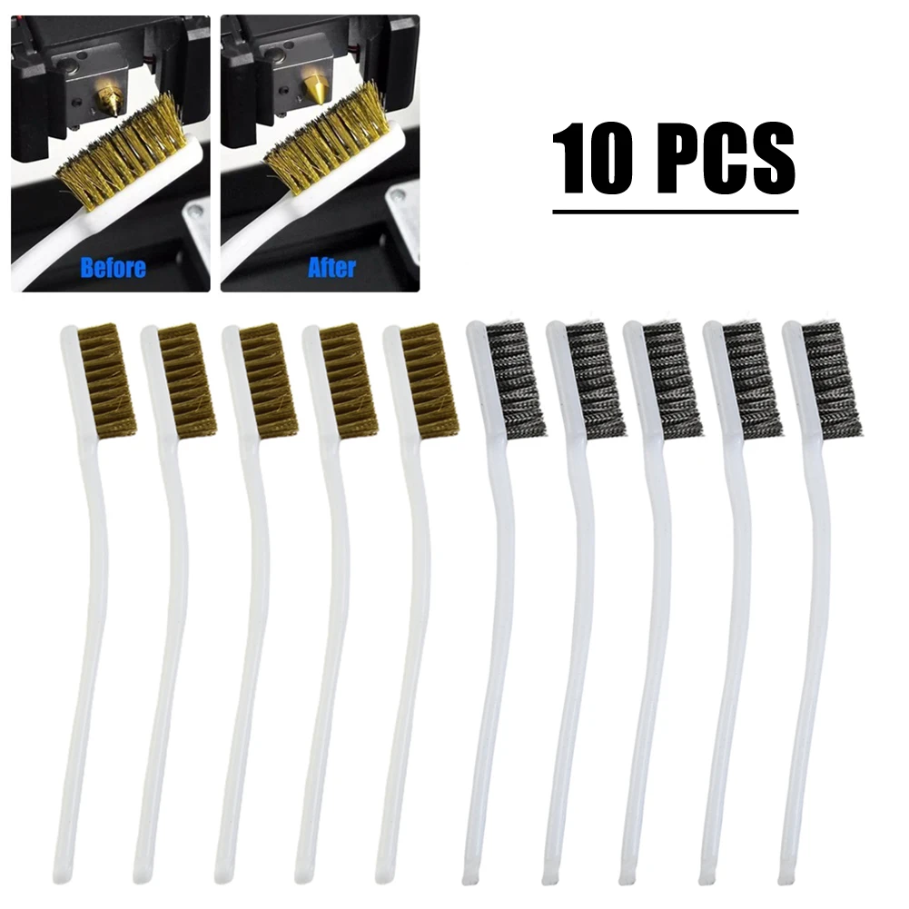 10PCS Stainless Steel Wire/Copper Wire Brushes Metal Rust Cleaning Brush Plastic Handle For Dirt Cleaning/machine Polishin
10PCS Stainless Steel Wire/Copper Wire Brushes Metal Rust Cleaning Brush Plastic Handle For Dirt Cleaning/machine Polishin