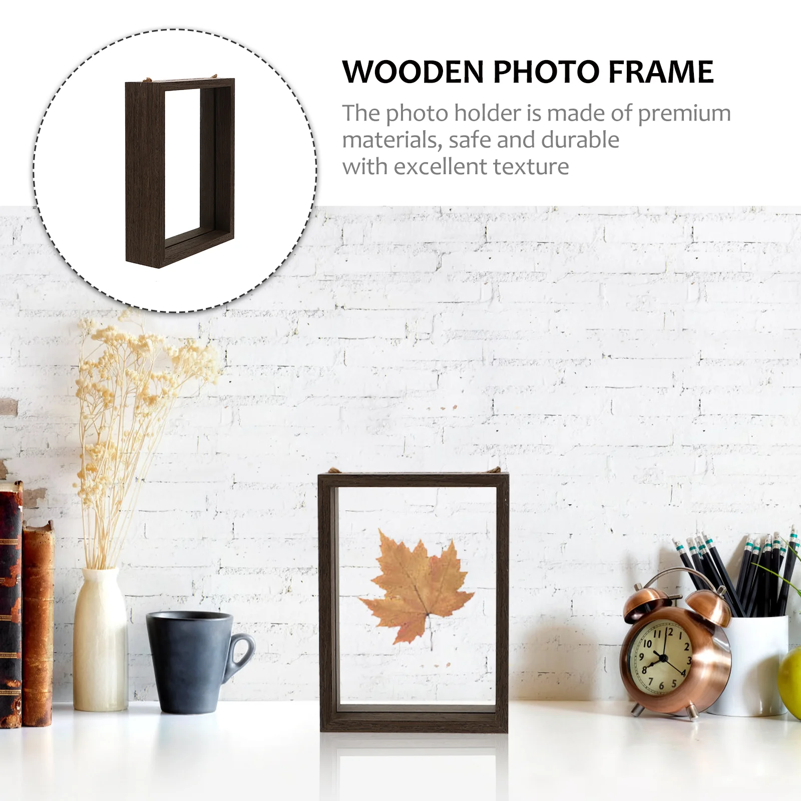 Picture Photo Frames Double Side Pressed Flower Frames Desktop Specimen Frame for Press Flower Specimen Artwork 6inch
Picture Photo Frames Double Side Pressed Flower Frames Desktop Specimen Frame for Press Flower Specimen Artwork 6inch