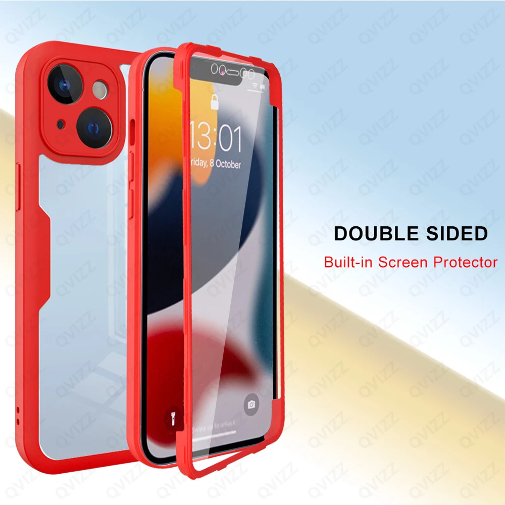 360° Full Body Clear Case for iPhone 14 Pro Max 13 12 11 Pro Max Mini Bumper Phone Cover for iPhone XS Max X XR 8 7 Plus SE 2022
360° Full Body Clear Case for iPhone 14 Pro Max 13 12 11 Pro Max Mini Bumper Phone Cover for iPhone XS Max X XR 8 7 Plus SE 2022