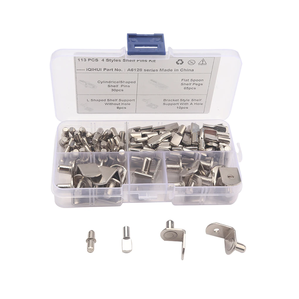 Shelf Fixing Pins Kit Bookshelf Bathroom Wardrobe Furniture Fastening Support Bracket Pegs Storage Box Assorted Set Accessories
Shelf Fixing Pins Kit Bookshelf Bathroom Wardrobe Furniture Fastening Support Bracket Pegs Storage Box Assorted Set Accessories