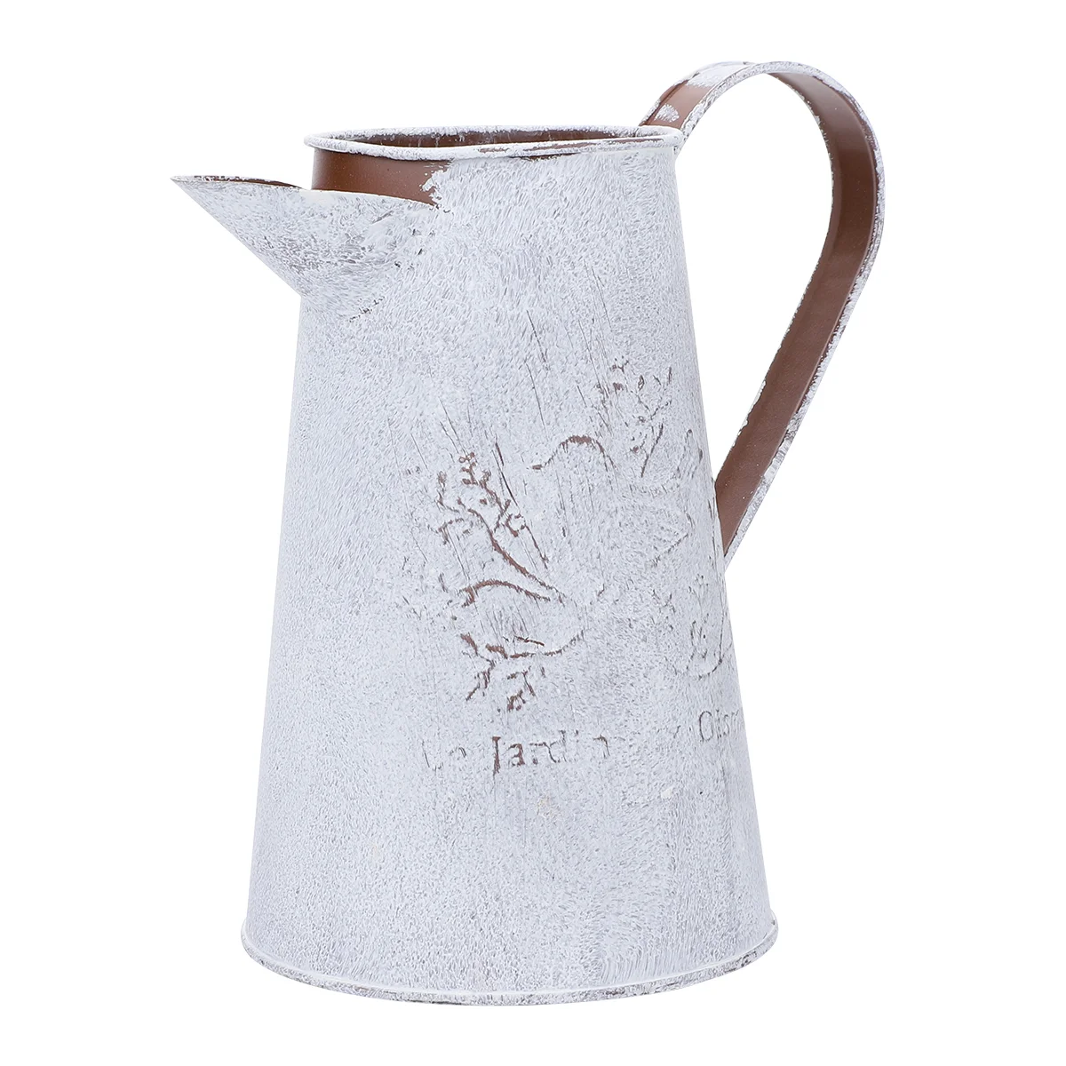 White Flower Vase Farmhouse Vase Metal Water Jug Tinplate Watering Can Circle Vase Farmhouse Pitcher Drum
White Flower Vase Farmhouse Vase Metal Water Jug Tinplate Watering Can Circle Vase Farmhouse Pitcher Drum