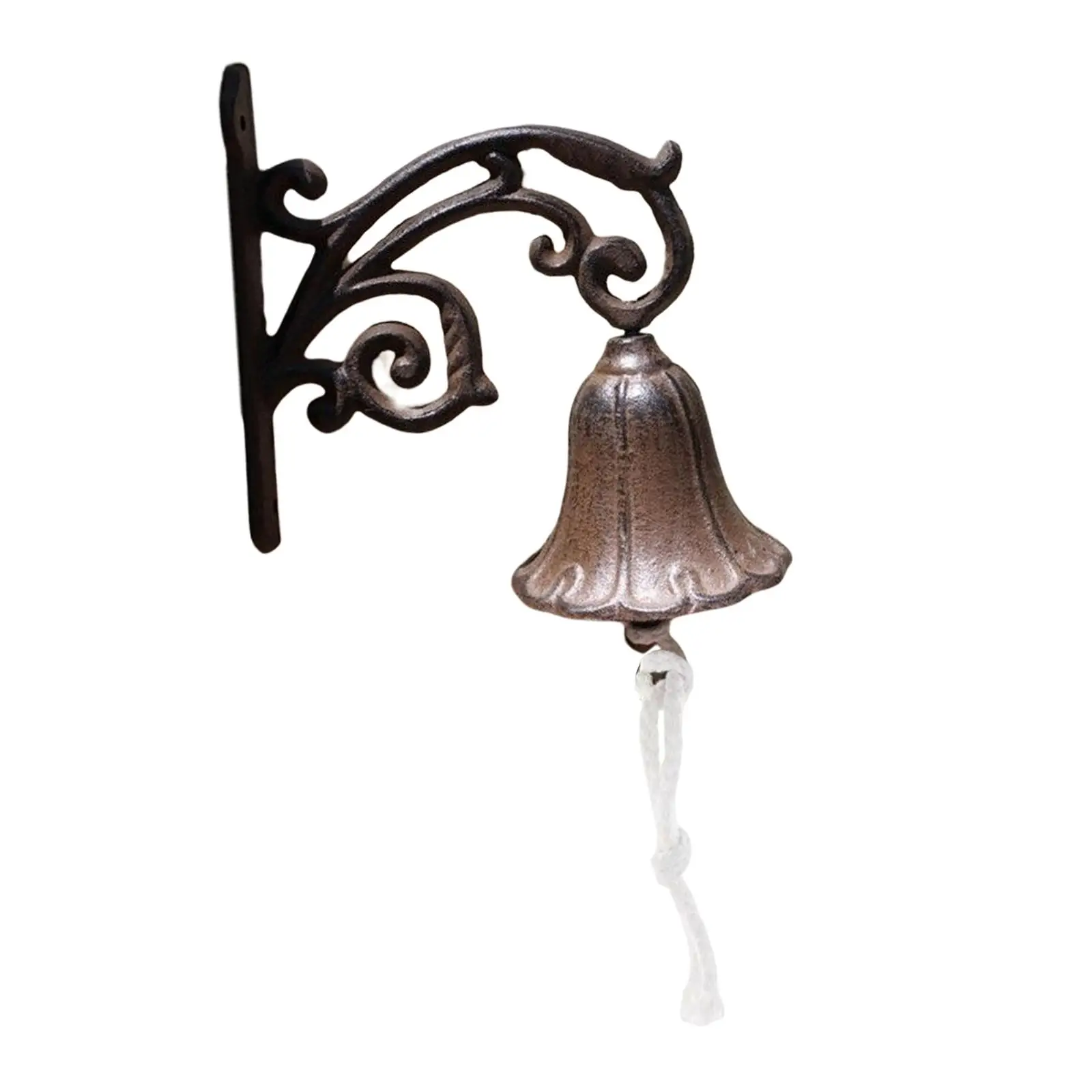 Antique Style Doorbell Iron Cast Dinner Bell Garden Decoration Manually Shaking Nordic Style Wall Bell for Outside Garden Porch
Antique Style Doorbell Iron Cast Dinner Bell Garden Decoration Manually Shaking Nordic Style Wall Bell for Outside Garden Porch