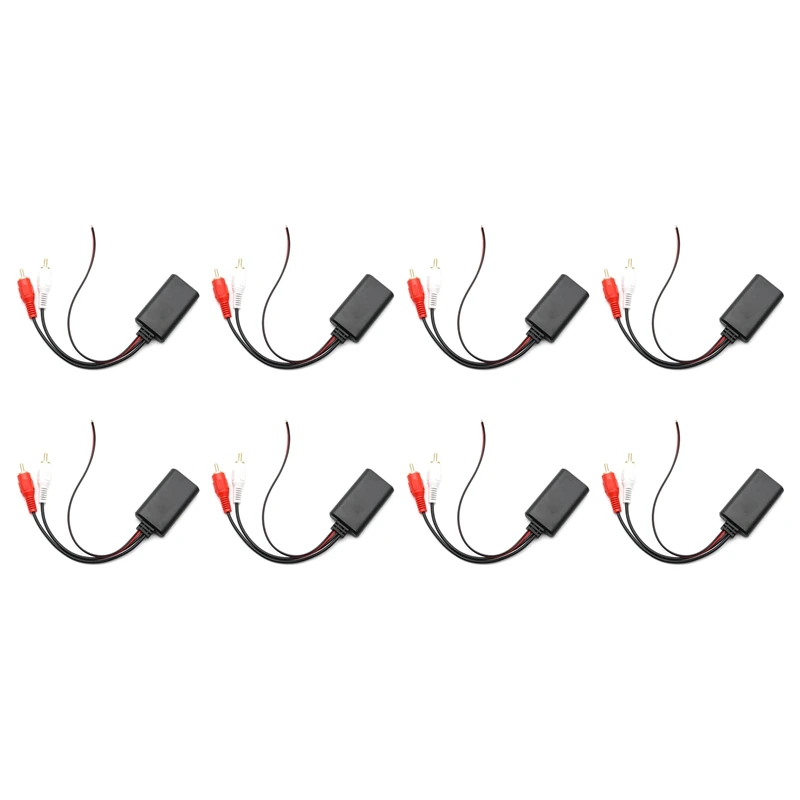 8Pcs Car Wireless Bluetooth Receiver Module Music Adapter RCA AUX Audio Cable Universal 2RCA Bluetooth Adapter 5-12V
8Pcs Car Wireless Bluetooth Receiver Module Music Adapter RCA AUX Audio Cable Universal 2RCA Bluetooth Adapter 5-12V
