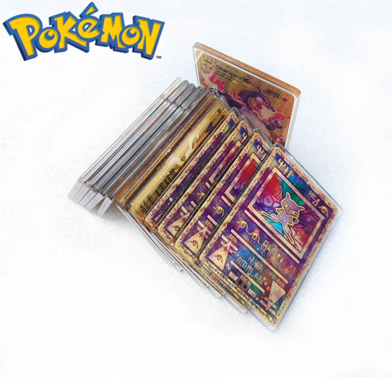 New Pokémon Collection Commemorative Card Ancient Stone Carving Card Gold Foil Card Crystal Card Children's Toy Game Card
New Pokémon Collection Commemorative Card Ancient Stone Carving Card Gold Foil Card Crystal Card Children's Toy Game Card