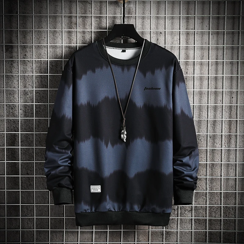 Fashion lightweight sweatshirt 22SS Black Striped Spring Autumn Hip Hop Loose Casual Men's tie-dye Streetwear Clothes
Fashion lightweight sweatshirt 22SS Black Striped Spring Autumn Hip Hop Loose Casual Men's tie-dye Streetwear Clothes