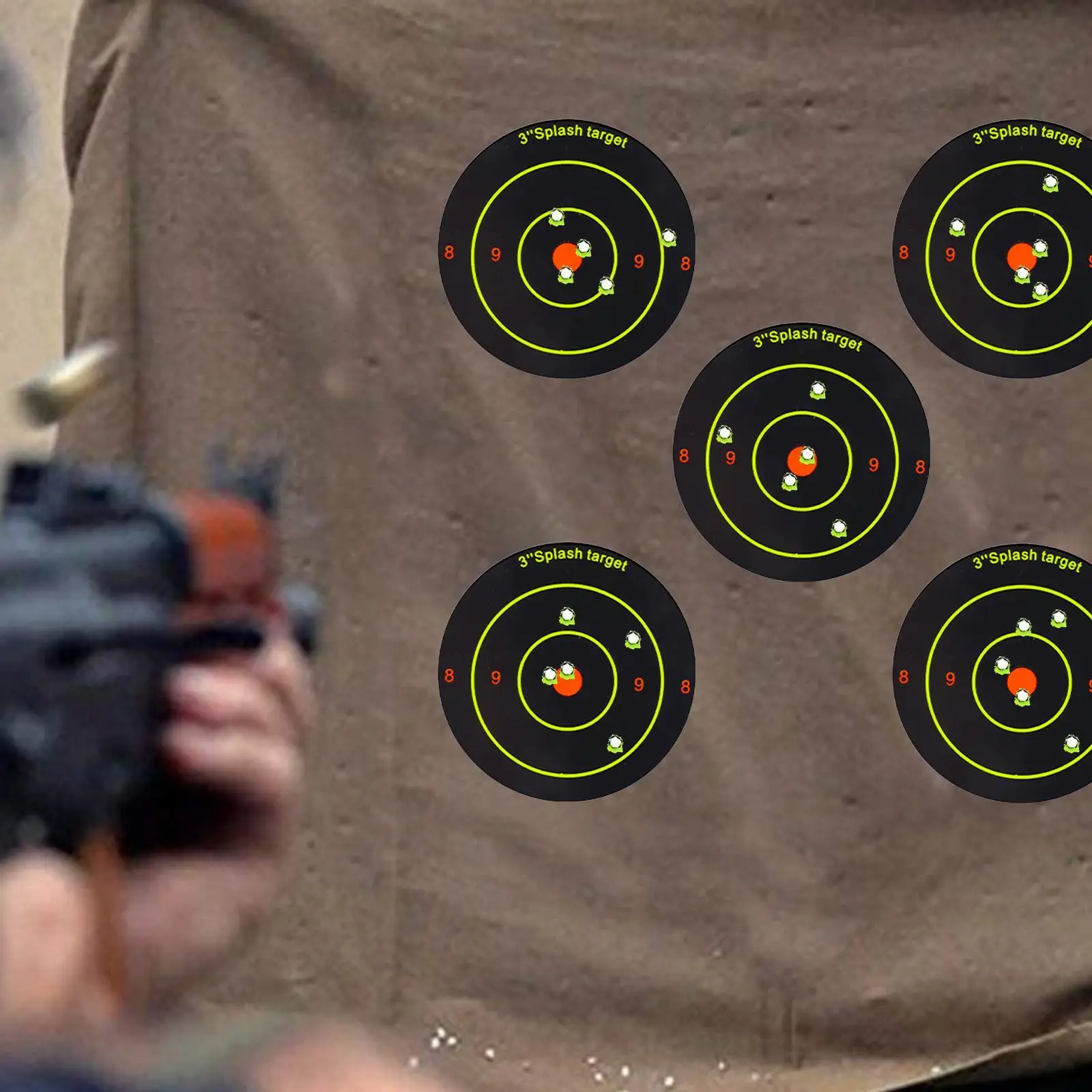 2.9" 200Pcs/Roll Bullseye Stickers Shooting Splatter Target Self-adhesive Shoot Flower Objective Targets Stickers For Archery
2.9" 200Pcs/Roll Bullseye Stickers Shooting Splatter Target Self-adhesive Shoot Flower Objective Targets Stickers For Archery