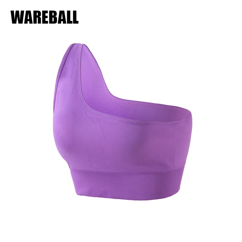 WAREBALL Women's Cropped Top Sexy Yoga Bra One Shoulder Sports Bra Padded Gym Seamless Fitness Breathable Female Bra For Woman
WAREBALL Women's Cropped Top Sexy Yoga Bra One Shoulder Sports Bra Padded Gym Seamless Fitness Breathable Female Bra For Woman