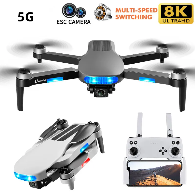 Dron 5G GPS Drone 8K Professional Drones 6K HD Aerial Photography Obstacle Avoidance Quadcopter Helicopter RC Distance 5000M
Dron 5G GPS Drone 8K Professional Drones 6K HD Aerial Photography Obstacle Avoidance Quadcopter Helicopter RC Distance 5000M