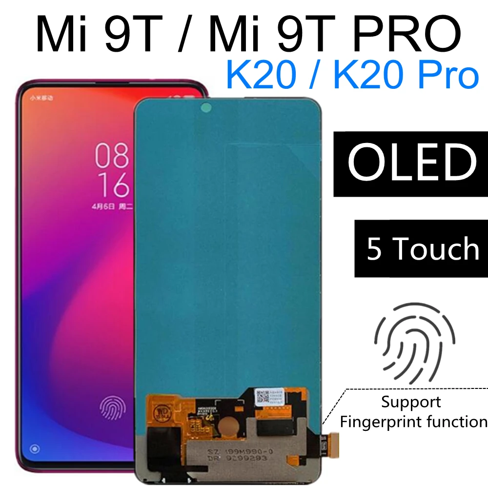 ЖК-дисплей для Xiao mi Red mi K20 PRO ЖК-дисплей с сенсорным экраном дигитайзер сборка Замена для Xiaomi mi 9 T mi 9 Red mi K20 lcd
ЖК-дисплей для Xiao mi Red mi K20 PRO ЖК-дисплей с сенсорным экраном дигитайзер сборка Замена для Xiaomi mi 9 T mi 9 Red mi K20 lcd