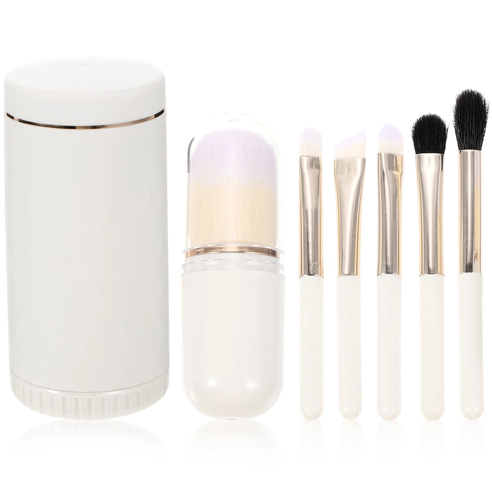 Brushes Makeup Brush Travel Set Eye Mini Kit Shadow Mirror Round Foundation Case Tool Handle Lid Blush Organizer Loose Corner
Brushes Makeup Brush Travel Set Eye Mini Kit Shadow Mirror Round Foundation Case Tool Handle Lid Blush Organizer Loose Corner
