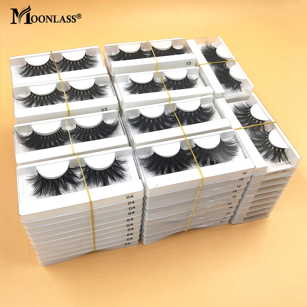 10/30/50/100 Pairs Wholesale 25MM Thick Long Fluffy Mink Lashes 5D Natural False Eyelashes Box Package 3D Colored Lashes Makeup
10/30/50/100 Pairs Wholesale 25MM Thick Long Fluffy Mink Lashes 5D Natural False Eyelashes Box Package 3D Colored Lashes Makeup