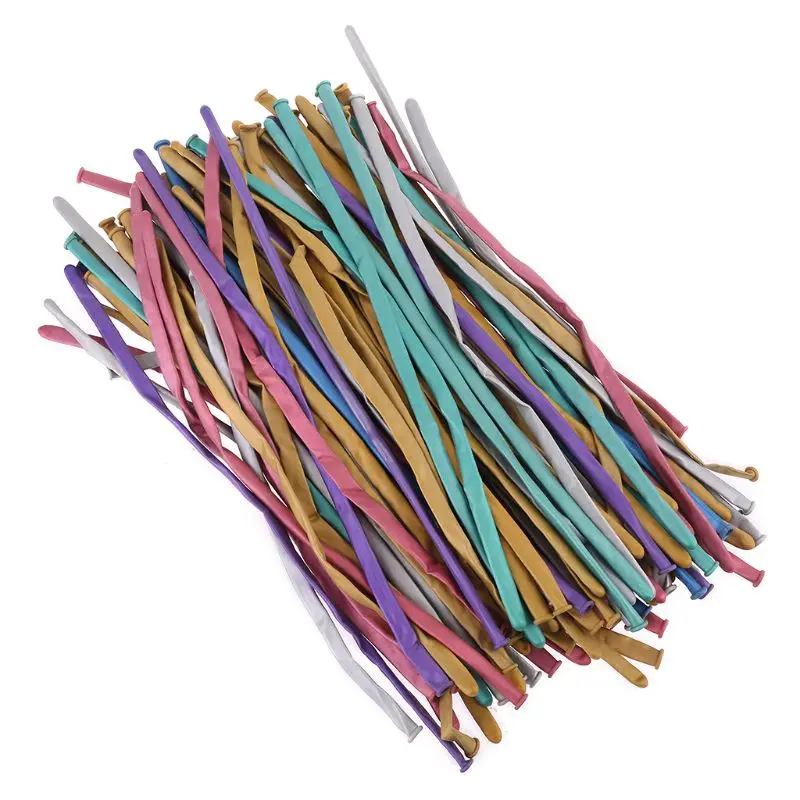 100 Pieces Metallic Twisting Balloons Chorme Long Balloons Multi Colored Chrome Latex Balloons Magic Twisting Metallic Modeling
100 Pieces Metallic Twisting Balloons Chorme Long Balloons Multi Colored Chrome Latex Balloons Magic Twisting Metallic Modeling