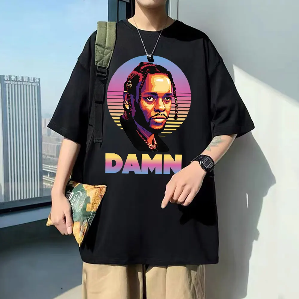 Awesome Kendrick Lamar DAMN Album Graphic T Shirt Male Loose Soft Cotton T-shirts Men Women Hip Hop Loose Oversized Tshirt Tops
Awesome Kendrick Lamar DAMN Album Graphic T Shirt Male Loose Soft Cotton T-shirts Men Women Hip Hop Loose Oversized Tshirt Tops