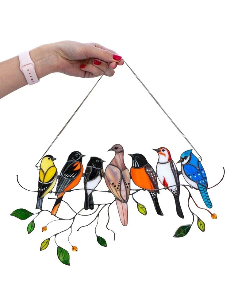 7 Birds Wind Chime Pendant Room Window Garden Outdoor Hanging Decor Bedroom Decor Door Hanging Crafts Farmhouse Decoration Gifts
7 Birds Wind Chime Pendant Room Window Garden Outdoor Hanging Decor Bedroom Decor Door Hanging Crafts Farmhouse Decoration Gifts