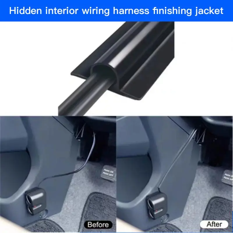 Car Wire Protector Multipurpose Holes Cable Opaque Full Blackout 4pcs Car Wire Organizer Cable Protection Sleeve
Car Wire Protector Multipurpose Holes Cable Opaque Full Blackout 4pcs Car Wire Organizer Cable Protection Sleeve