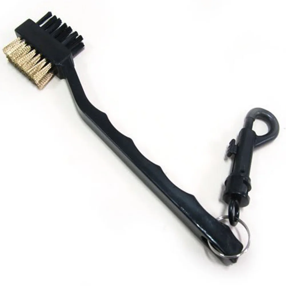 Black Accessories Scrub Double Side Practical Tool Plastic Portable Groove Cleaning Useful Golf Club Brush 
Black Accessories Scrub Double Side Practical Tool Plastic Portable Groove Cleaning Useful Golf Club Brush