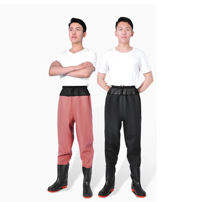 Waist Length Rubber Water Pants Full Body Rain Pants With Rain Shoes One Piece Waterproof Clothing Sea Crossing Wading Clothing
Waist Length Rubber Water Pants Full Body Rain Pants With Rain Shoes One Piece Waterproof Clothing Sea Crossing Wading Clothing