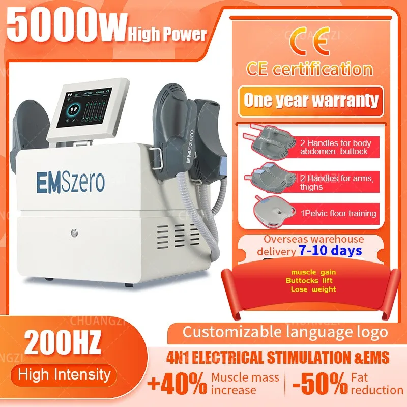 13 Tesla DLS-EMSLIM Neo Body Sculpt Machine EMSzero Hiemt Muscle Stimul Device EMS Nova Pelvic Floor Stimulator for Butt Lift
13 Tesla DLS-EMSLIM Neo Body Sculpt Machine EMSzero Hiemt Muscle Stimul Device EMS Nova Pelvic Floor Stimulator for Butt Lift