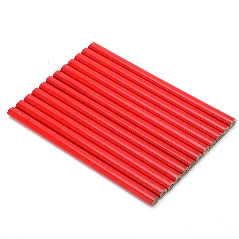 Carpenters Pencils,100 Pcs Carpenters Pencils Black Core Oval 2‑Head DIY Woodworking Mark Pen Hand Tools
Carpenters Pencils,100 Pcs Carpenters Pencils Black Core Oval 2‑Head DIY Woodworking Mark Pen Hand Tools