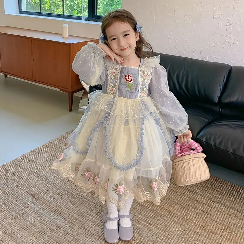 Kawaii Child New Autumn Clothes Sailor Moon Cute Cartoon Lolita Girl Dress Floral Long Sleeve Loli Princess Mesh Dress
Kawaii Child New Autumn Clothes Sailor Moon Cute Cartoon Lolita Girl Dress Floral Long Sleeve Loli Princess Mesh Dress