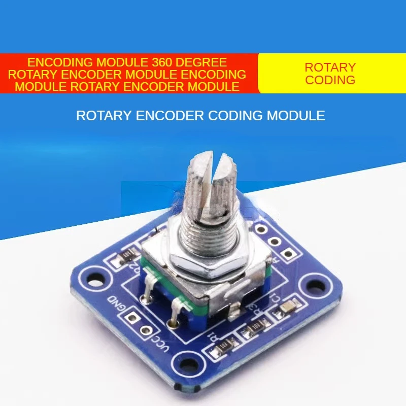 1PCS 360 Degree Rotary Encoder Module EC11 Car Navigation Audio Volume Adjustment Potentiometer
1PCS 360 Degree Rotary Encoder Module EC11 Car Navigation Audio Volume Adjustment Potentiometer
