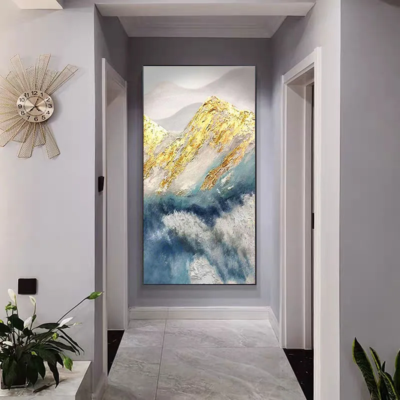 Hand-painted Oil Painting Golden Abstract Decorative Painting Corridor Aisle Mural Modern Hanging Painting Canvas Frameless
Hand-painted Oil Painting Golden Abstract Decorative Painting Corridor Aisle Mural Modern Hanging Painting Canvas Frameless