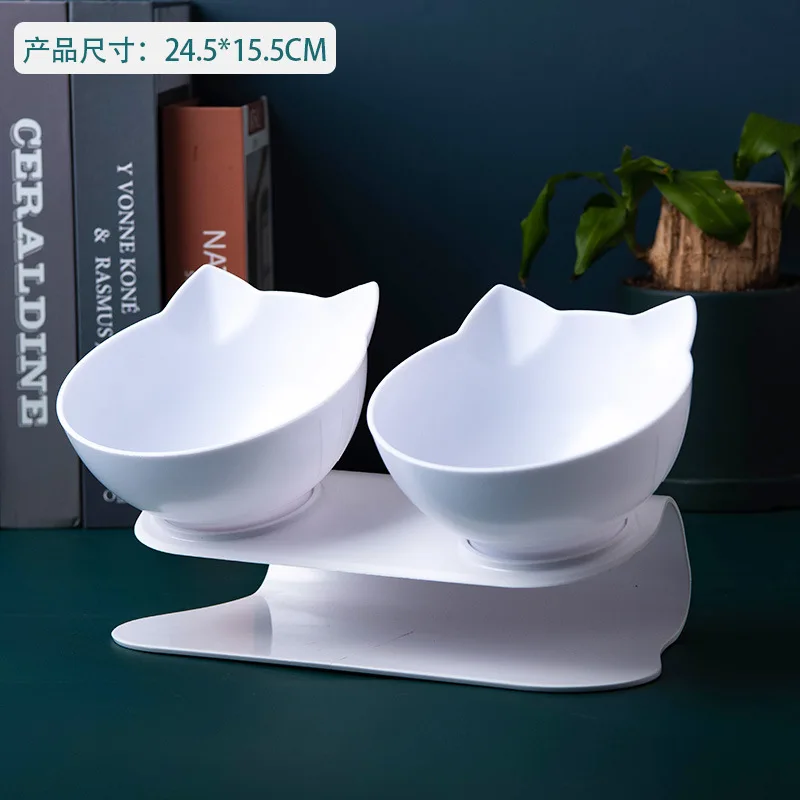 Degree Inclined Elevated Dog Double Bowl Cervical Protection Cat Tableware Pet Supplies
Degree Inclined Elevated Dog Double Bowl Cervical Protection Cat Tableware Pet Supplies