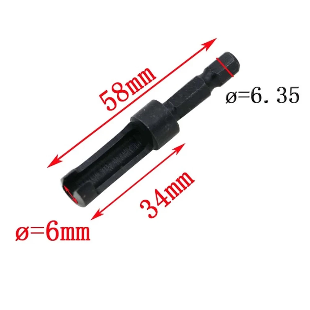 4Pcs Set Hex Shank Wood Plug Hole Cutter Drill Bit Plug Cutter Bored Hole Wood Tenon For Bench/hand Drill Power Tools Parts
4Pcs Set Hex Shank Wood Plug Hole Cutter Drill Bit Plug Cutter Bored Hole Wood Tenon For Bench/hand Drill Power Tools Parts