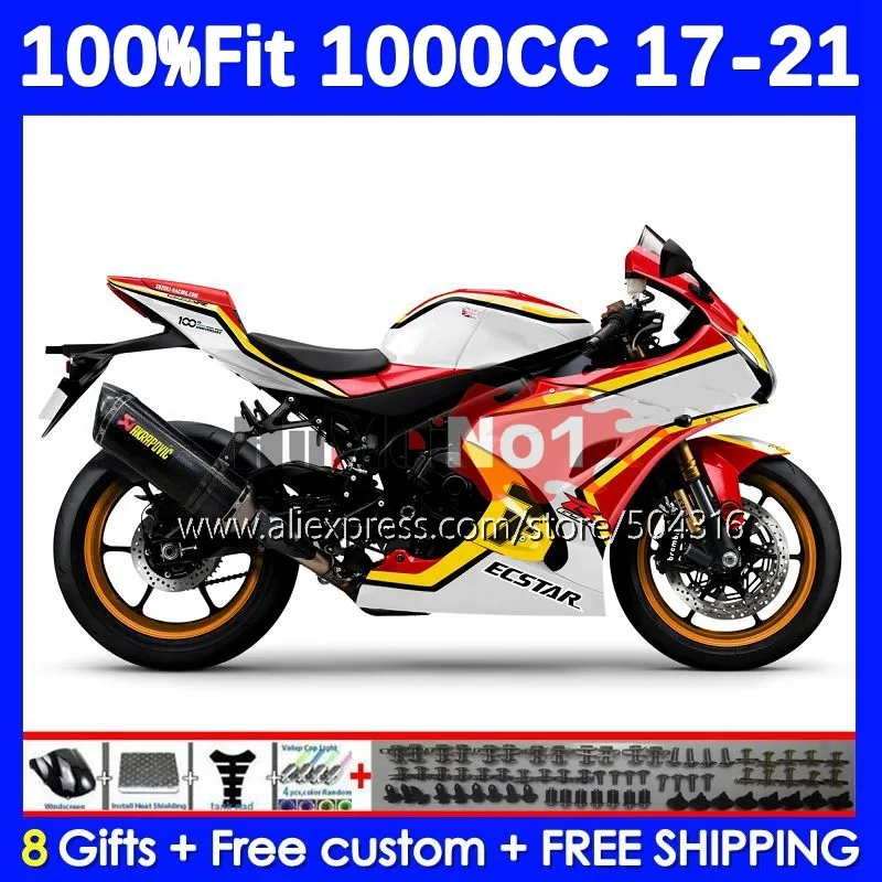 OEM инъекция для SUZUKI GSXR1000 GSXR 1000 L7 L8 116No.147 K17 GSXR-1000 17 18 19 2017 GSX-R1000 2018 2019 обтекатель Оранжевый Белый
OEM инъекция для SUZUKI GSXR1000 GSXR 1000 L7 L8 116No.147 K17 GSXR-1000 17 18 19 2017 GSX-R1000 2018 2019 обтекатель Оранжевый Белый