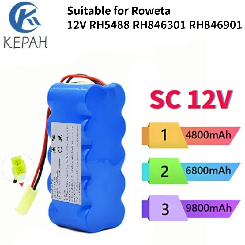 Аккумулятор SC 12 В мАч подходит для Lovita RH5488 RH846301 RH846901 стандарта фотоэлементов
