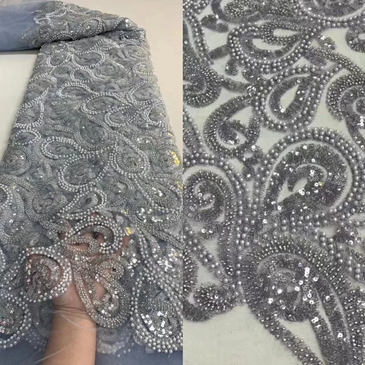Unique Style with Beautiful Latest Fashion Mulit Color Beaded with Sequins French Tulle Net Fabric Party Evening Dress
Unique Style with Beautiful Latest Fashion Mulit Color Beaded with Sequins French Tulle Net Fabric Party Evening Dress