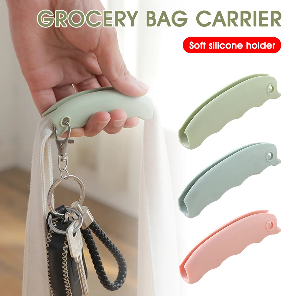 Silicone Portable Vegetable Device Labor Saving Shopping Bag Carry Holder with keyhole Handle Comfortable Grip Protect Hand Tool
Silicone Portable Vegetable Device Labor Saving Shopping Bag Carry Holder with keyhole Handle Comfortable Grip Protect Hand Tool