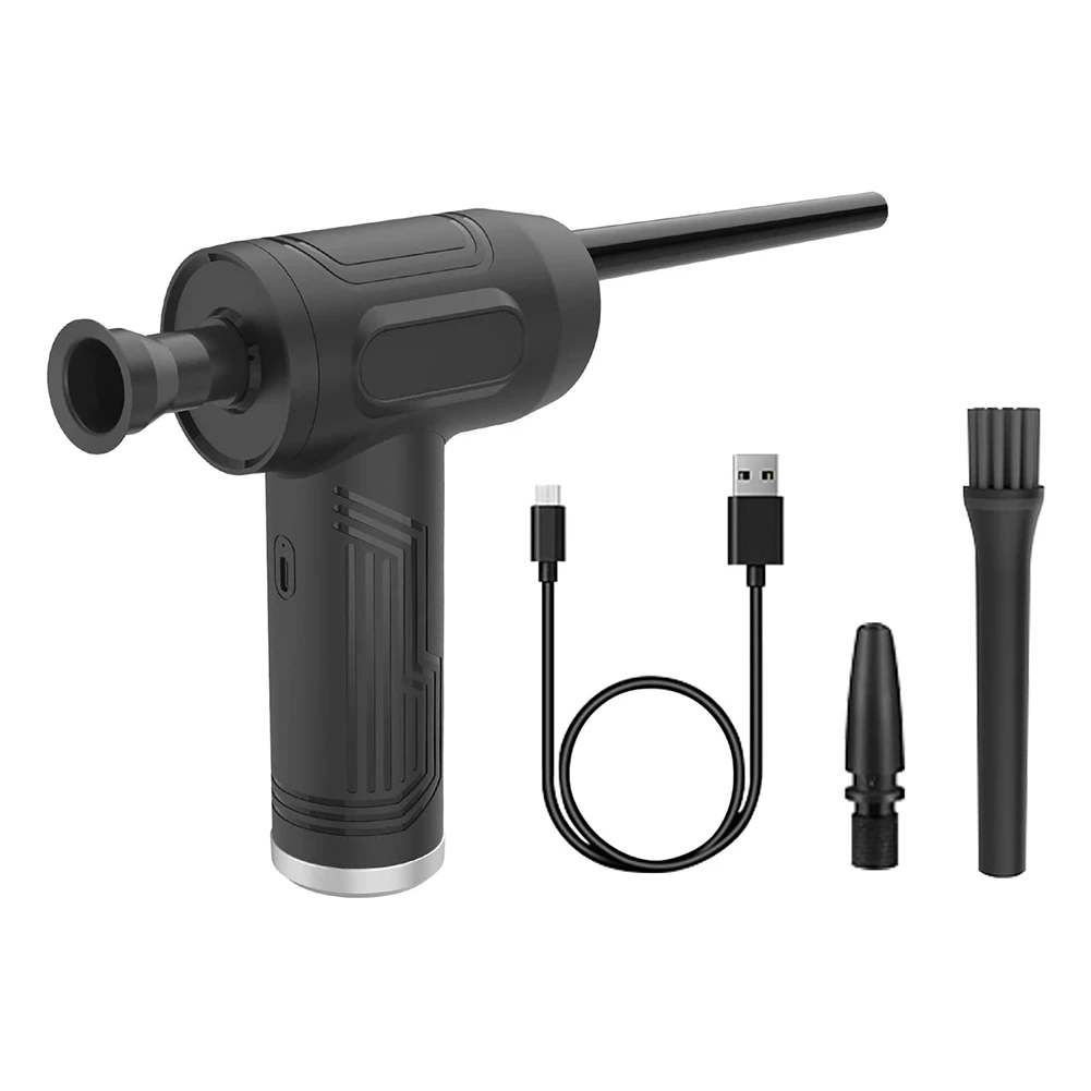 Cordless Electric Air Duster,50000RPM Powerful Compressed Air Can Replacement for Computer Keyboard Electronics Cleaning
Cordless Electric Air Duster,50000RPM Powerful Compressed Air Can Replacement for Computer Keyboard Electronics Cleaning