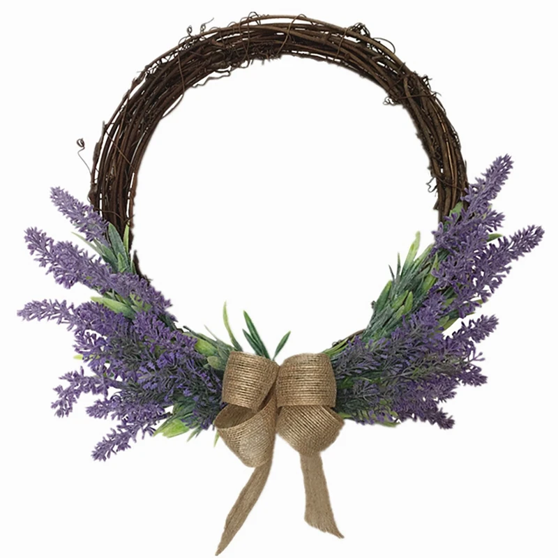 Artificial Lavender Wreath Spring Door Wreath For Front Door Window Wall Garden Office Wedding Home Decor, In Purple
Artificial Lavender Wreath Spring Door Wreath For Front Door Window Wall Garden Office Wedding Home Decor, In Purple