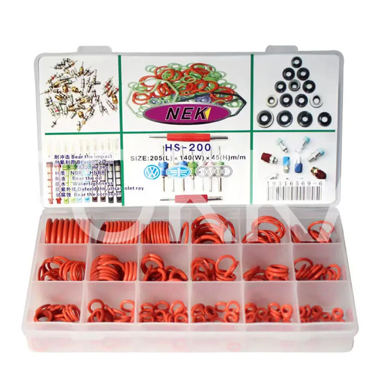 Комплект резиновых уплотнительных колец для кондиционера, Семейный комплект для автомобильного кондиционера, трубы кондиционера, гидравлики, воздушного газа, HVAC R134a
Комплект резиновых уплотнительных колец для кондиционера, Семейный комплект для автомобильного кондиционера, трубы кондиционера, гидравлики, воздушного газа, HVAC R134a