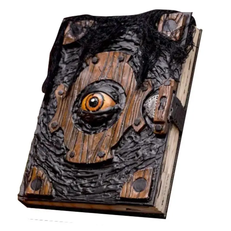 Book Of The Damned Halloween Decor Evil Eye Book Spell Witch Decoration Handmade Black Spellbook Spooky Prop Demon Eyes
Book Of The Damned Halloween Decor Evil Eye Book Spell Witch Decoration Handmade Black Spellbook Spooky Prop Demon Eyes