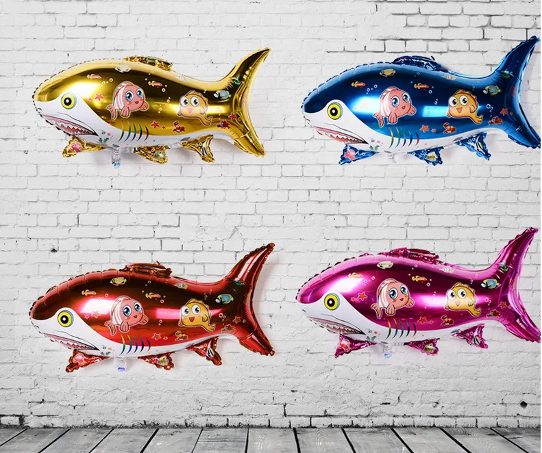 Helium Balloons Cartoon Shape Space Balloons Children's Toys Aluminum Film Aluminum Foil Large Shark Under The Sea Shark
Helium Balloons Cartoon Shape Space Balloons Children's Toys Aluminum Film Aluminum Foil Large Shark Under The Sea Shark