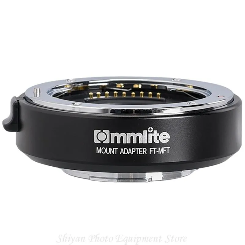 

Commlite CM-FT-MFT Electronic AF Lens Mount Adapter FT-MFT for 4/3 Lens to M4/3 Camera EXIF Transmitting