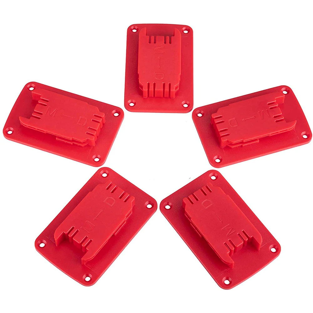 5Pcs Tool Holder Dock Wall Mount Storage Rack Holder Bracket For Dewalt 20V & Milwaukee M18 18V Electric Drill Tool Base
5Pcs Tool Holder Dock Wall Mount Storage Rack Holder Bracket For Dewalt 20V & Milwaukee M18 18V Electric Drill Tool Base